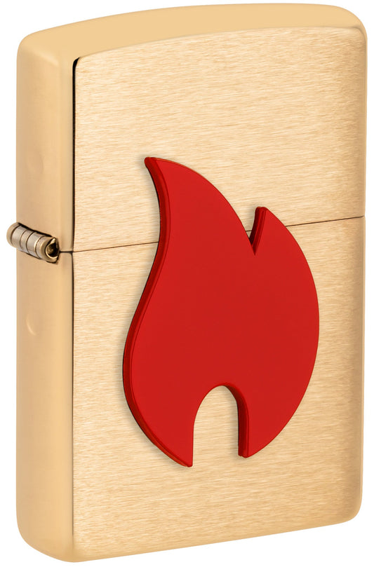 Rotes Flammenemblem