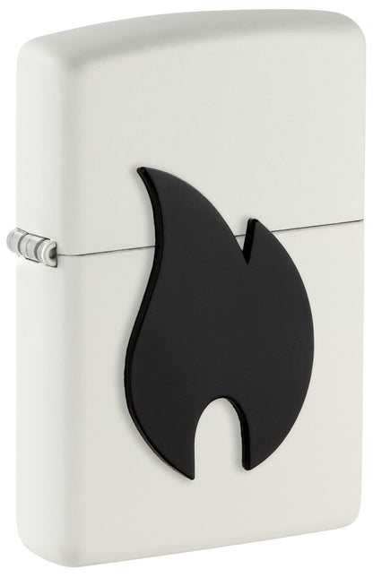 Schwarzes Flammenemblem