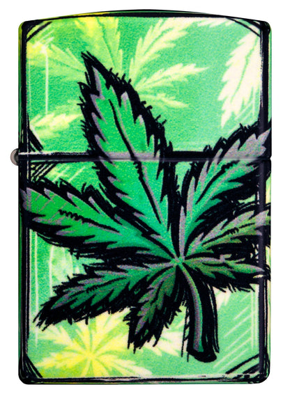 Glowing Cannabis Design