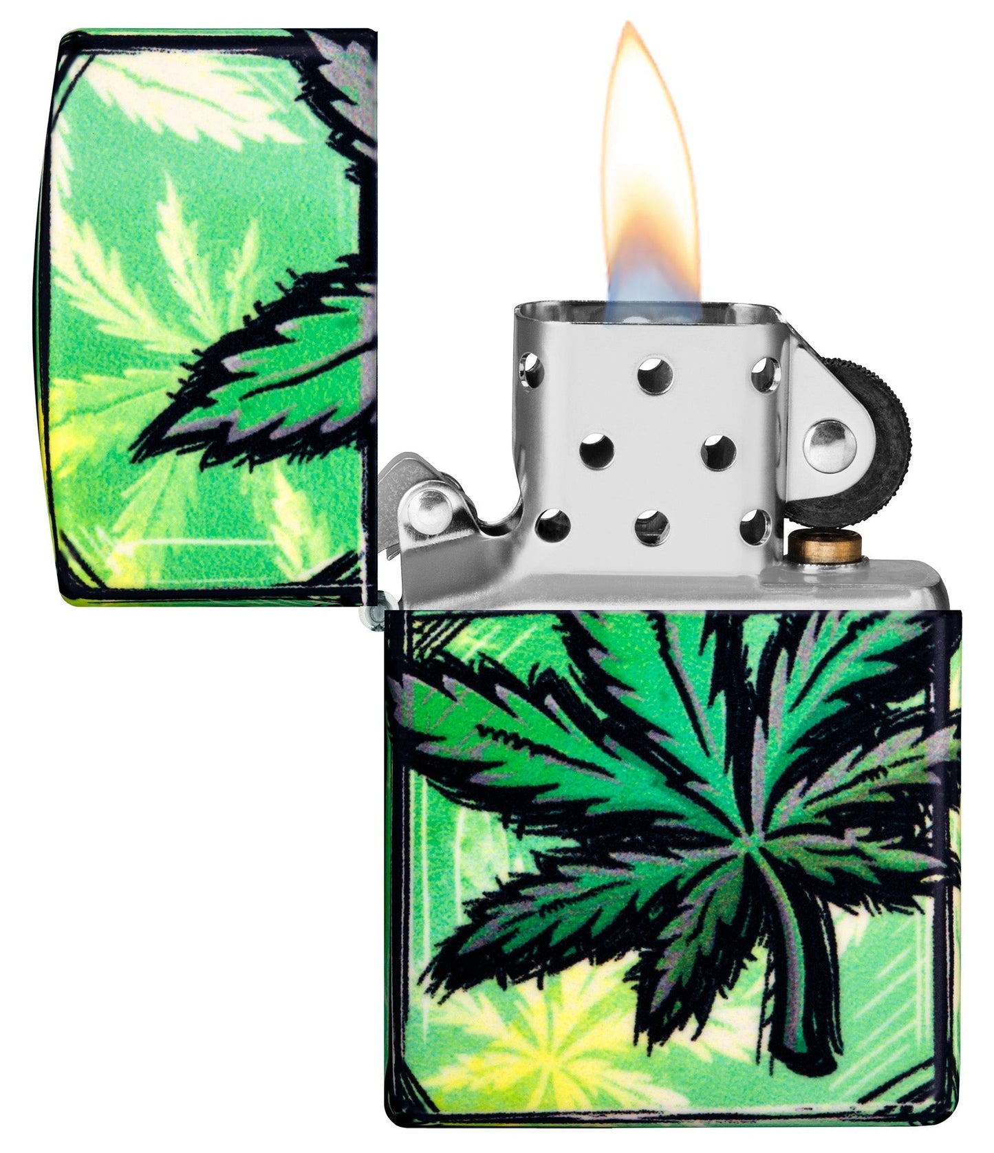 Glowing Cannabis Design