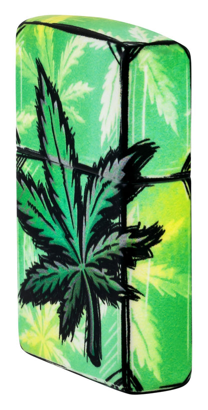 Glowing Cannabis Design