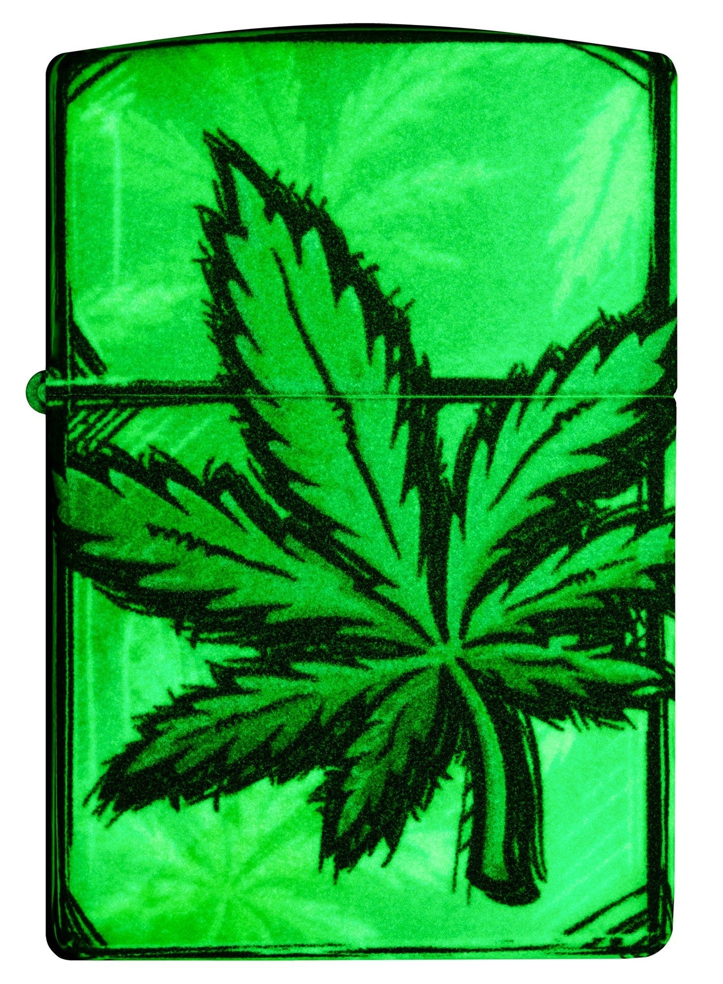 Glowing Cannabis Design