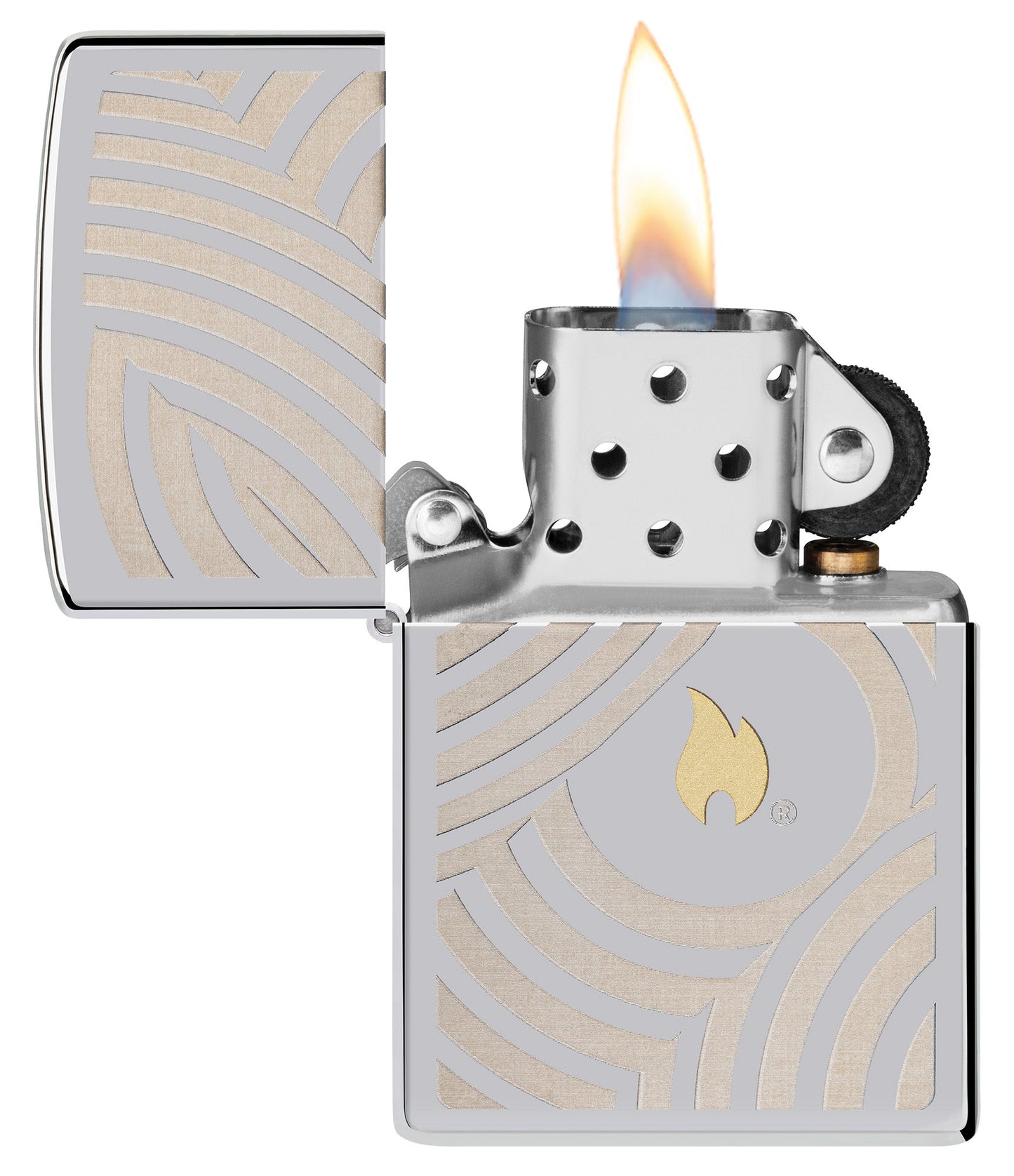 Flame and Circles Design