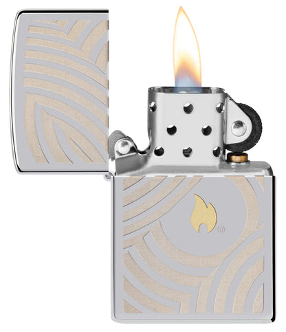 Flame and Circles Design
