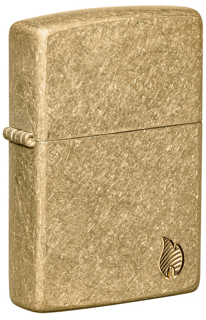 Armor® Tumbled Brass Flamme