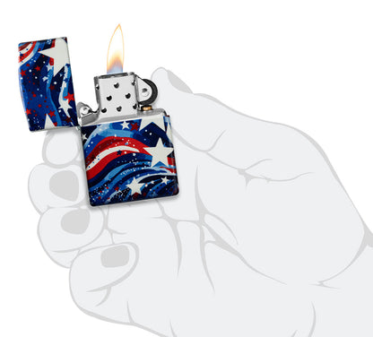 Stars and Stripes im Retrodesign