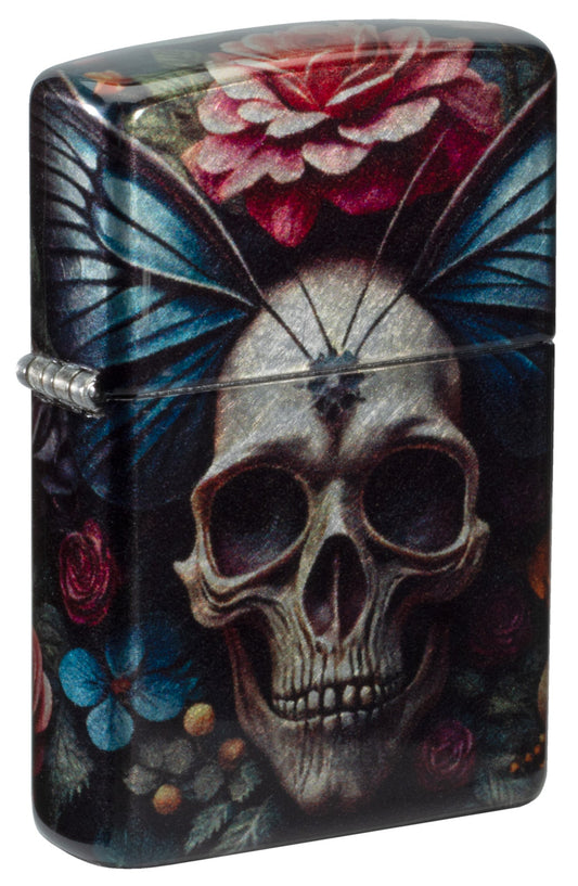 Schmetterlinge und Totenkopf