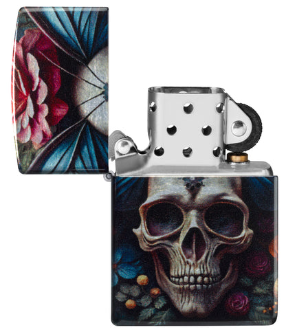 Schmetterlinge und Totenkopf