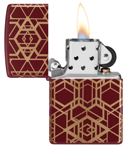 Motiv aus Laserlinien