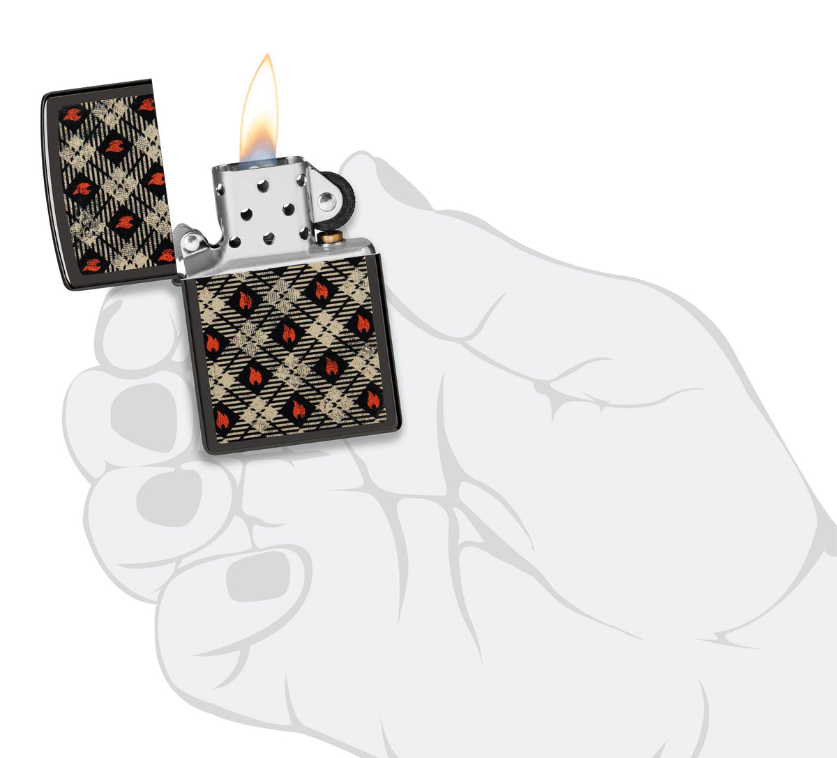 Zippo Tartan