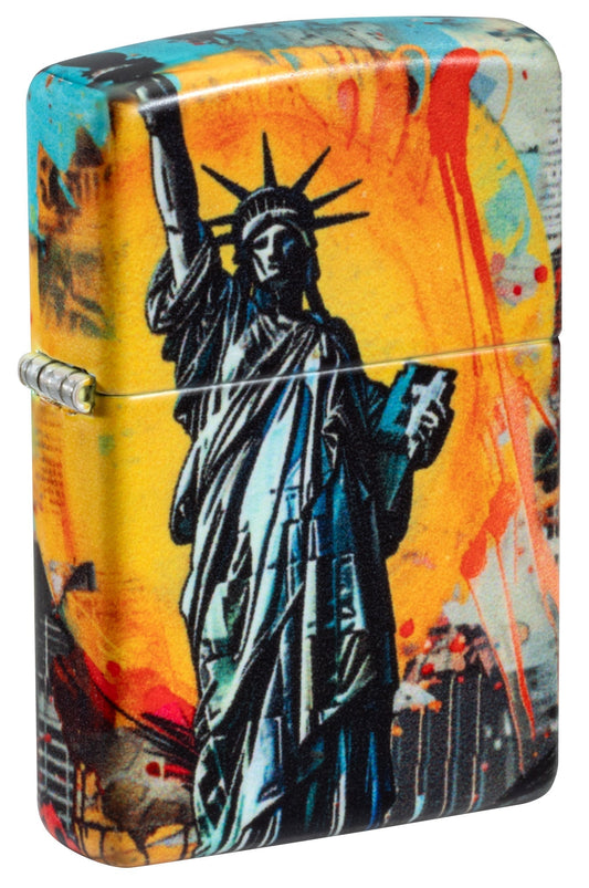 Freiheitsstatue als Collage