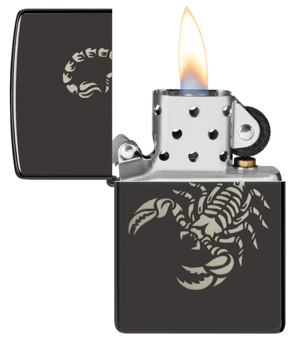 Laser-Skorpion-Motiv