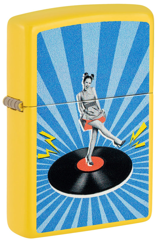 Schallplatten-Spin