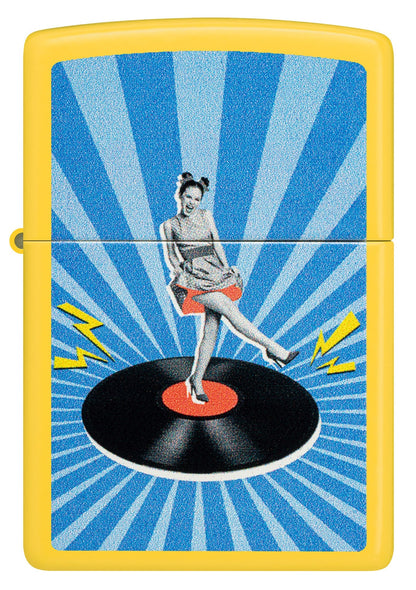 Schallplatten-Spin