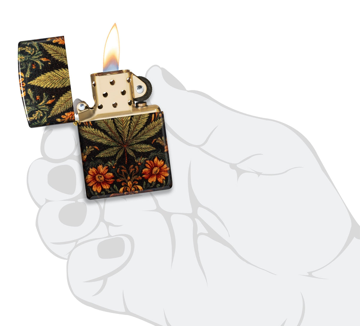 Cannabis-Wandteppich