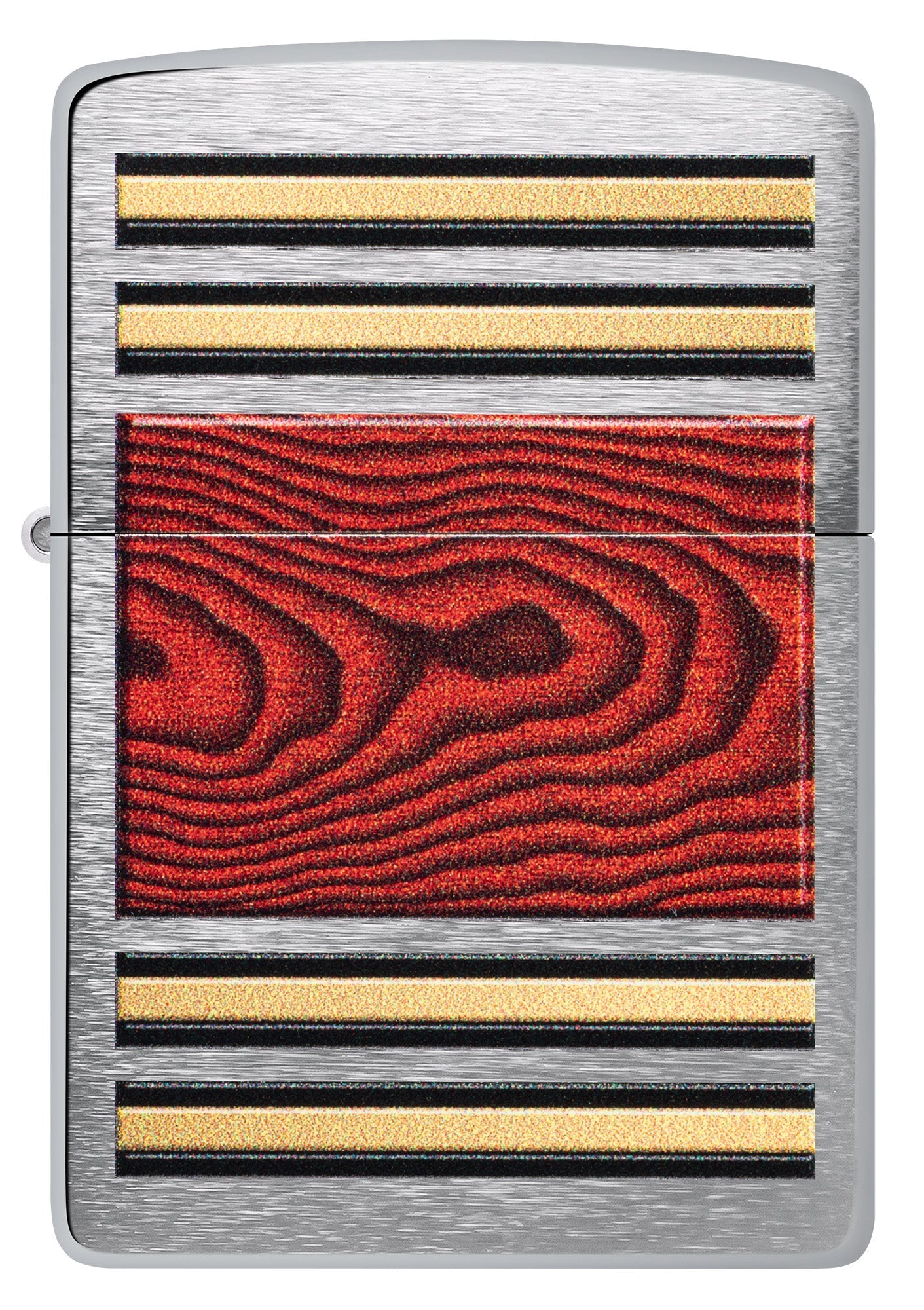 Pfeifenfeuerzeug im Woodgrain-Design