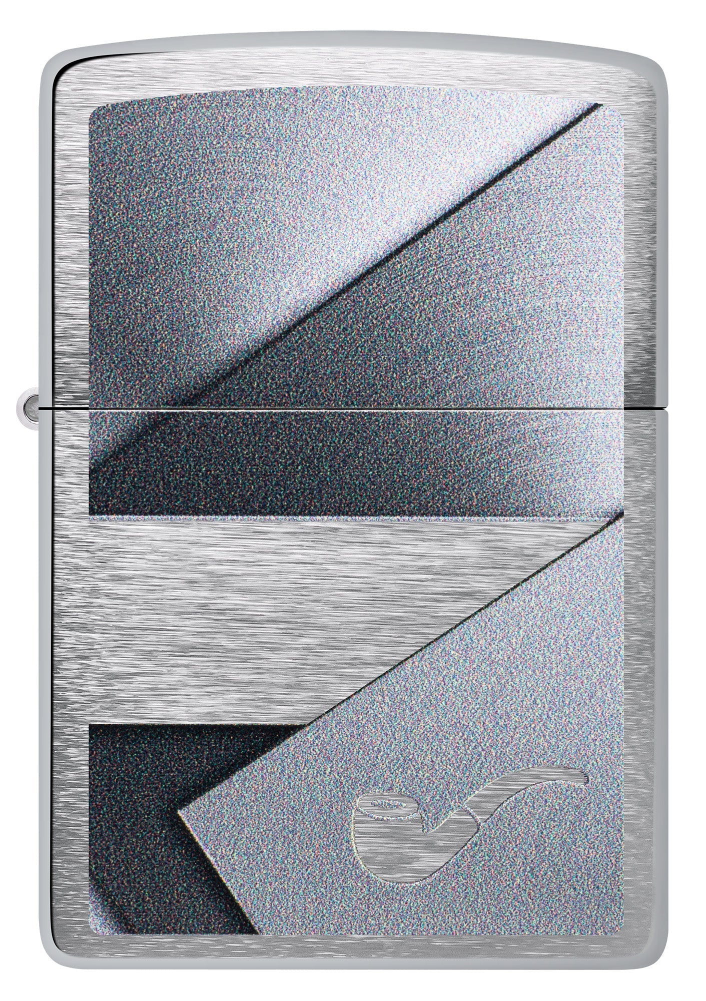 Pfeifenfeuerzeug in Metallic