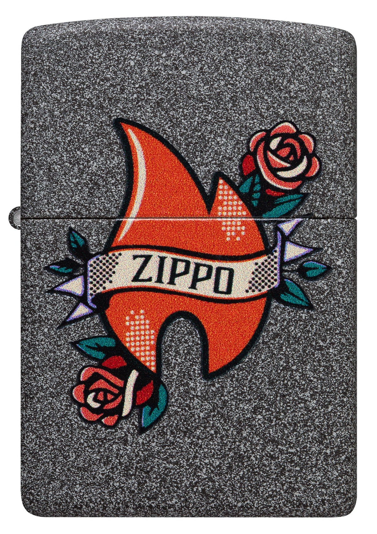 Zippo Flammen-Tattoo