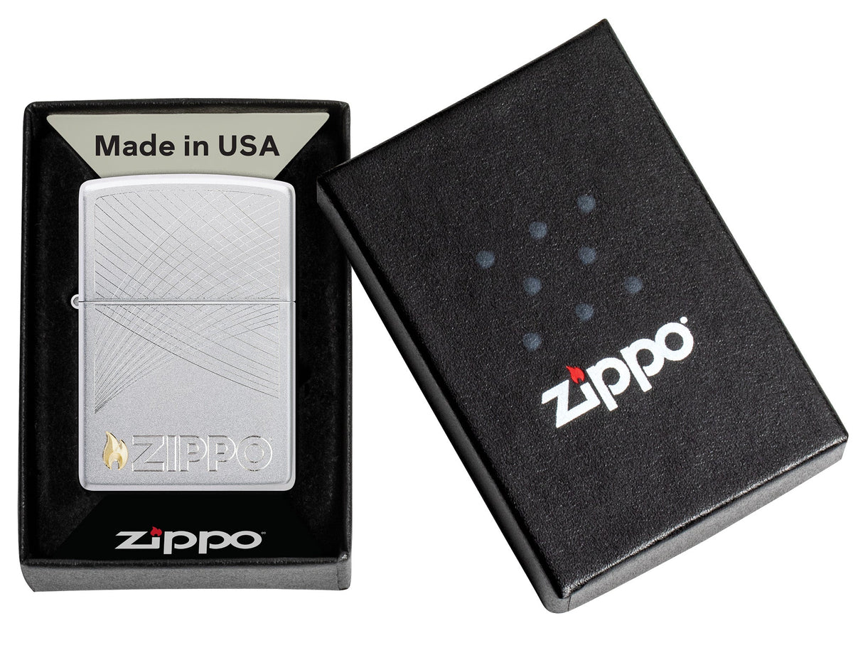 Zweifarbiges Zippo-Motiv