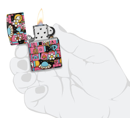 Abstract Zippo Design