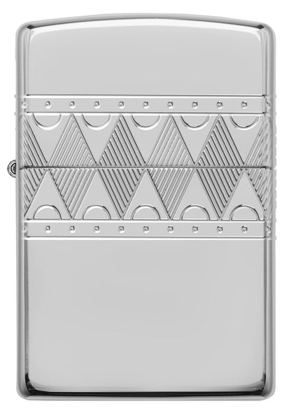 Sterling Silver Diamond Pattern Design