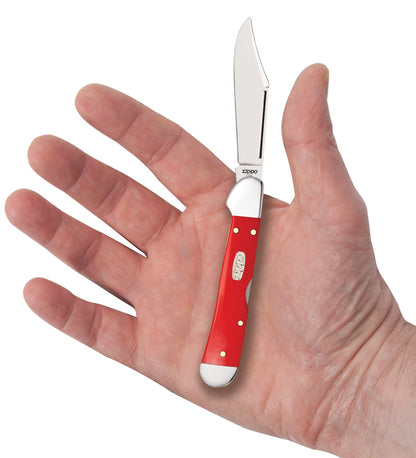 Red Synthetic Mini Copperlock