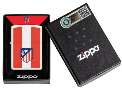 Atlético Madrid – Logo auf Streifen