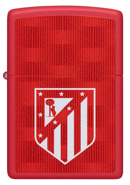 Atlético Madrid – Logo auf Schachbrettmuster
