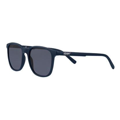 Schmale Sonnenbrille mit eckigem Rahmen