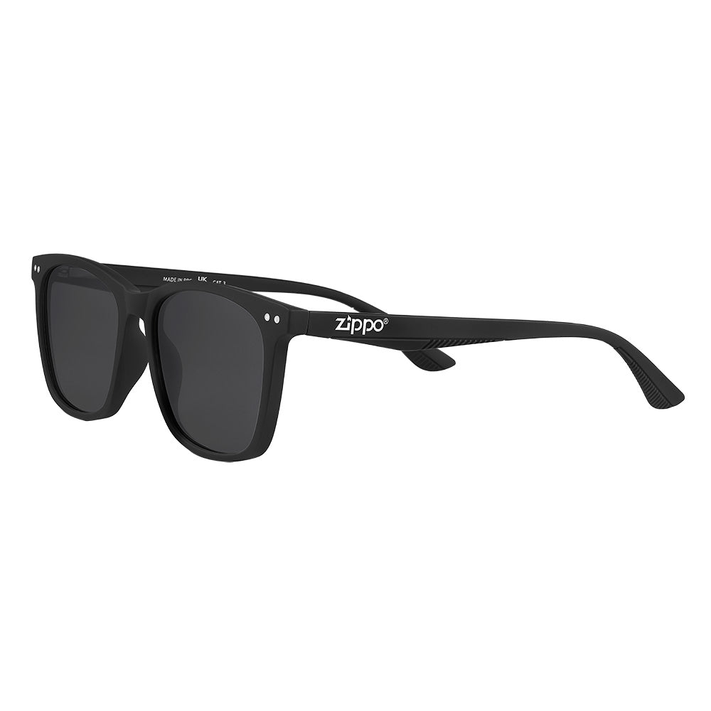 Schmale Sonnenbrille mit eckigem Rahmen