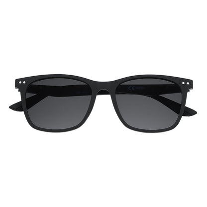 Schmale Sonnenbrille mit eckigem Rahmen