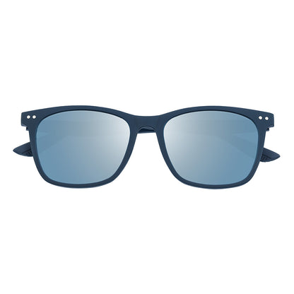 Schmale Sonnenbrille mit eckigem Rahmen