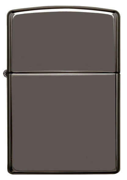 Zippo Feuerzeug Frontansicht Black Ice® Basismodell