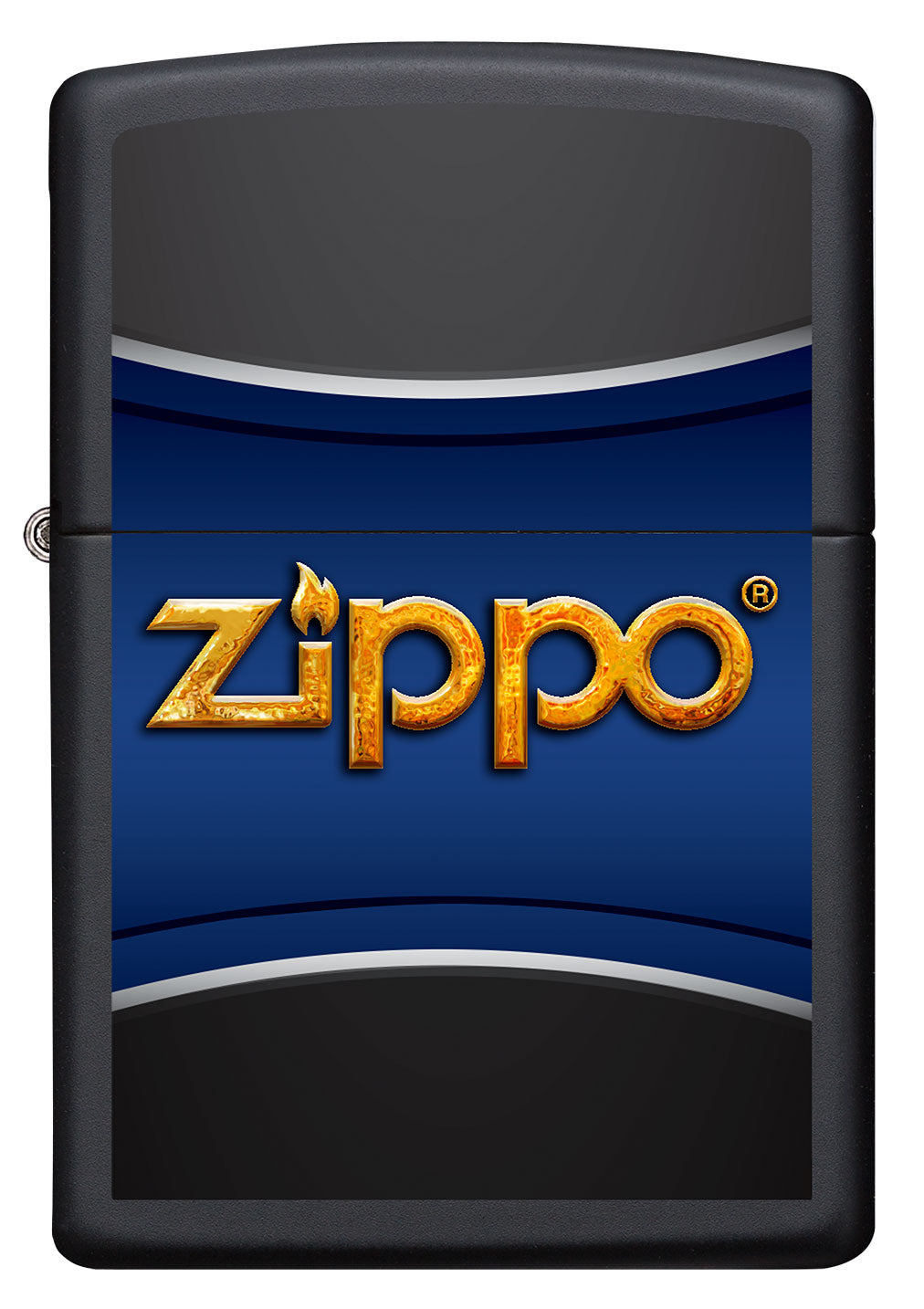 Vue de face du briquet tempête Zippo Design