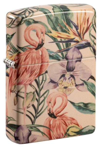 Tropical Flamingos Design
